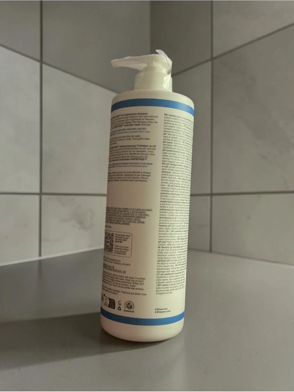 K18 Peptide Prep pH Maintenance Shampoo - Salon Size 930 ml.